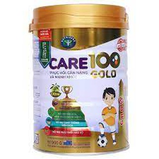 Mẫu mới - Sữa Care 100 gold 900g date 2/2024