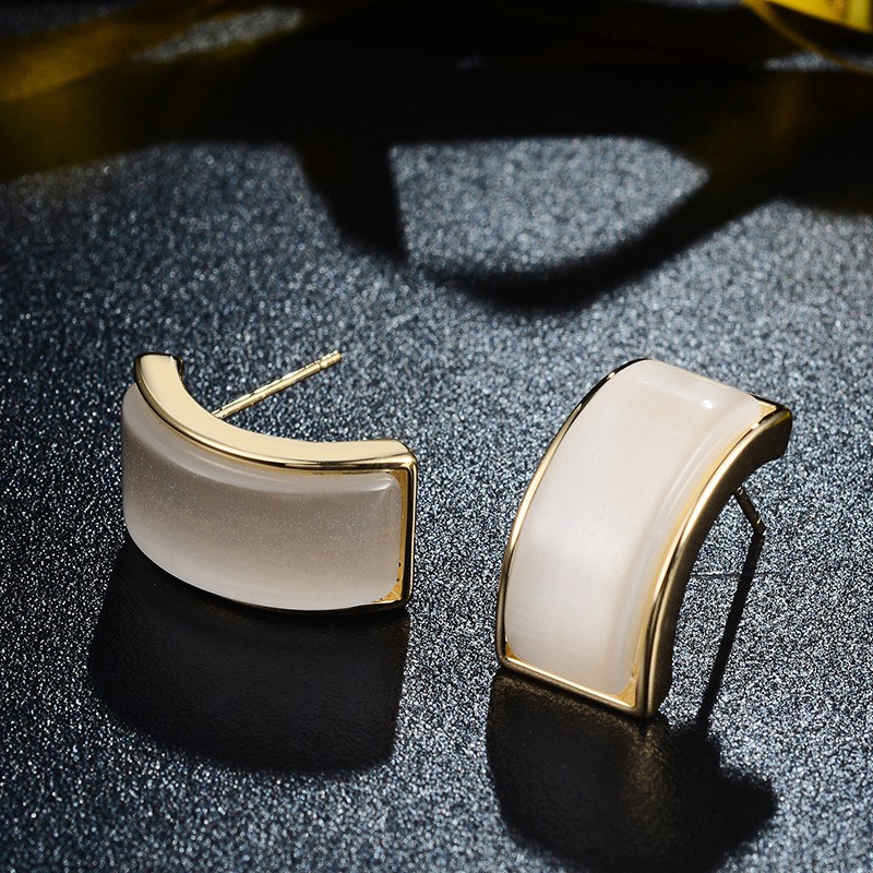 Hoa tai mạ bạc 925 phong cách Hàn Quốc thời trang dành cho nữ