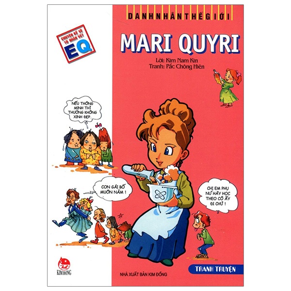 Sách Danh Nhân Thế Giới: Mari Quyri (Tái Bản 2019)