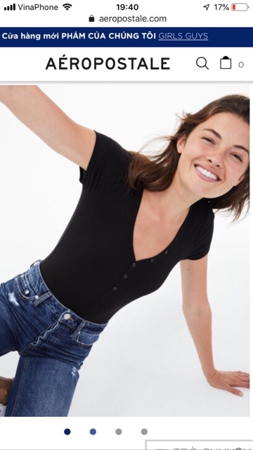 Áo Bodysuit Aeropostale vnxk | BigBuy360 - bigbuy360.vn