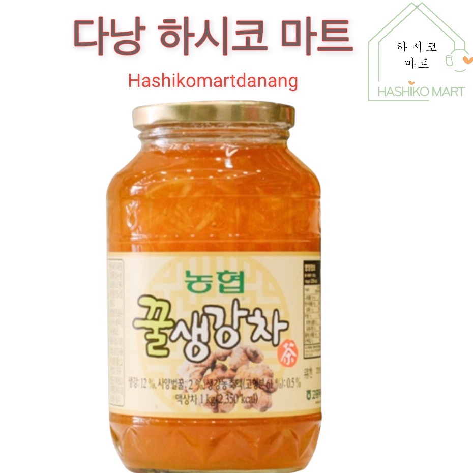 Trà gừng mật ong Hàn Quốc 1kg