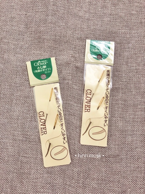 Kim khâu len đầu cong Clover