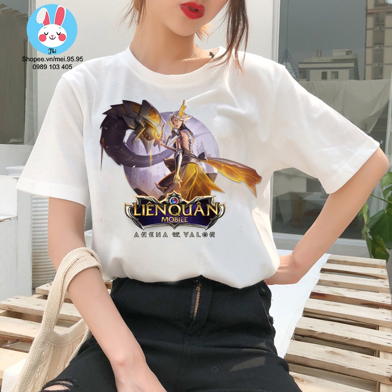 Áo thun liên quân mobile cực chất - áo phông liên quân natalya  - hình in sắc nét