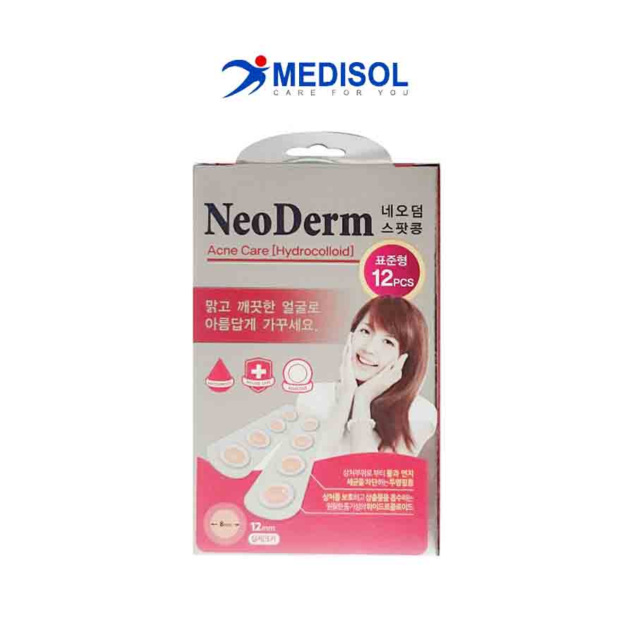 Miếng Dán Mụn Neoderm Ultra Thin 16 (hộp 1 size - 16 miếng)