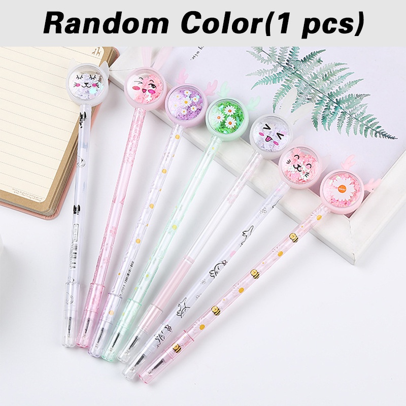 Bút Mực Gel Ngòi 0.5mm Hình Thỏ Dễ Thương