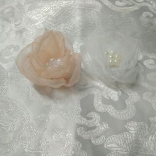 Hoa voan handmade loại 4cm