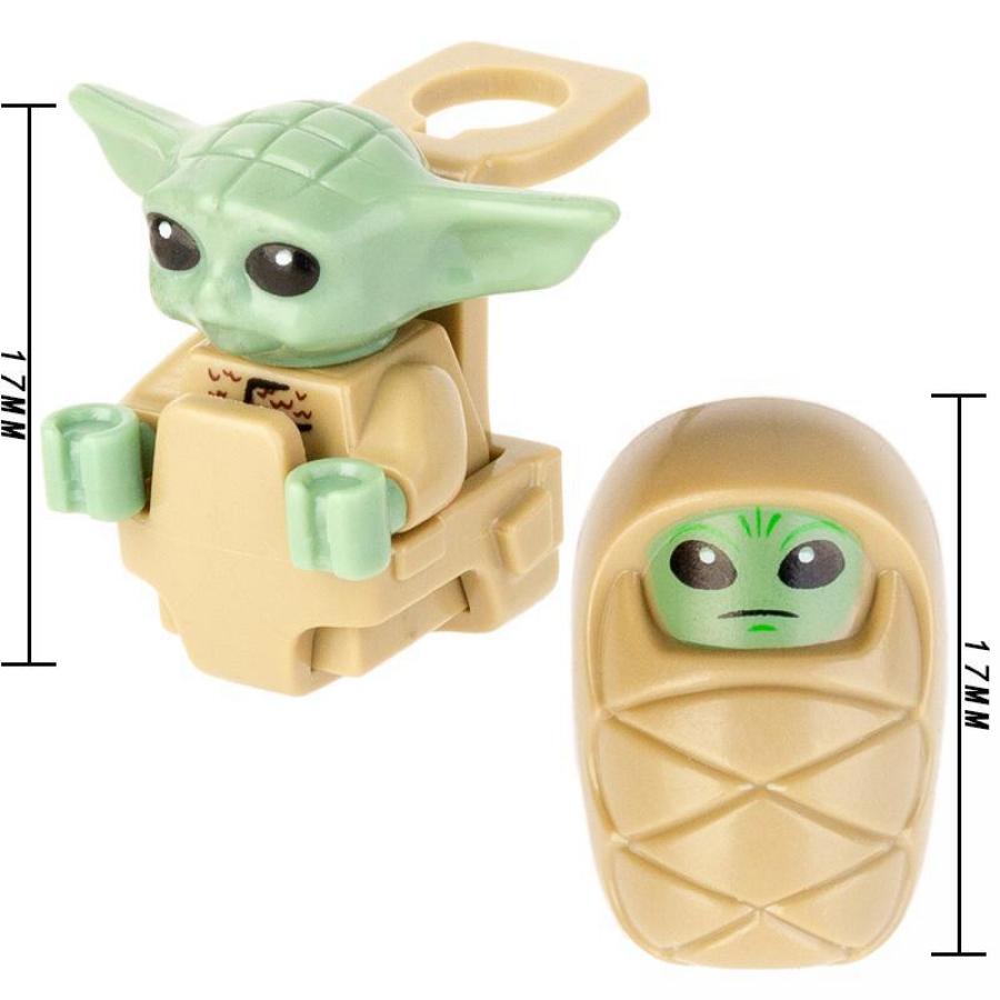 Mô Hình Lego Nhân Vật Baby Yoda Trong Phim Star Wars