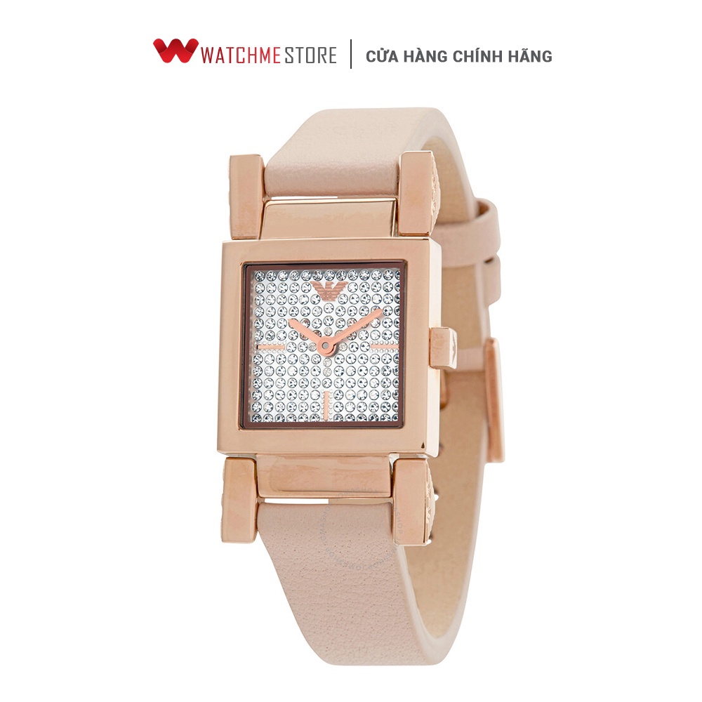 [ ĐẶC BIỆT 18-29.07 - VOUCHER 10%] - Đồng hồ Nữ Emprorio Armani dây da AR11279