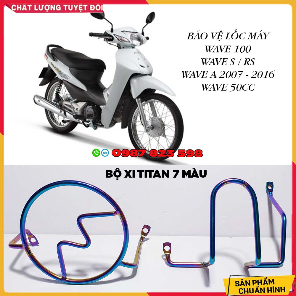Bộ bảo vệ lốc máy WAVE 100/ WAVE 50 / Dream