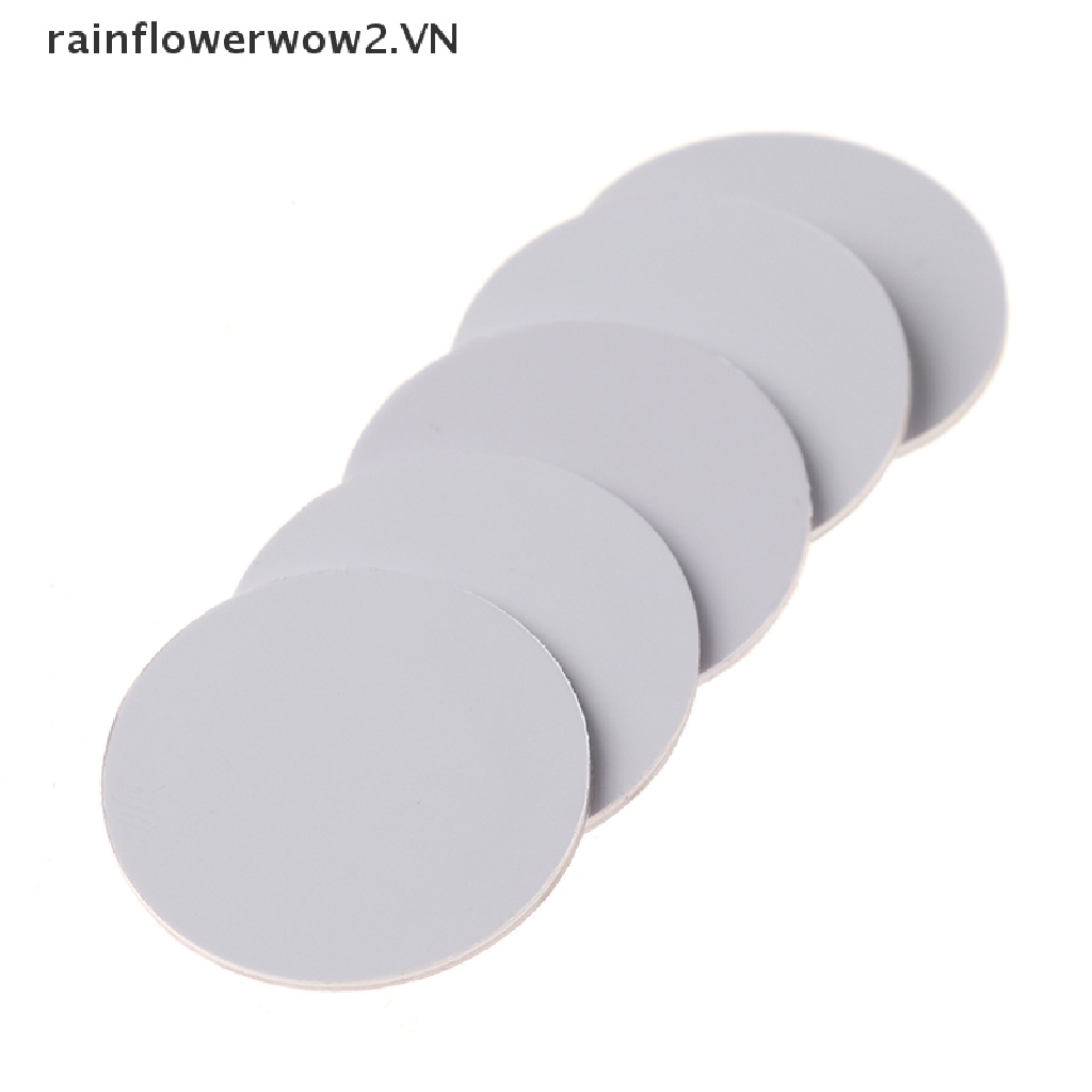 Set 5 Tấm Hình Dán 25mm 125Khz RFID Tags T5577 Có Thể Xóa Được
