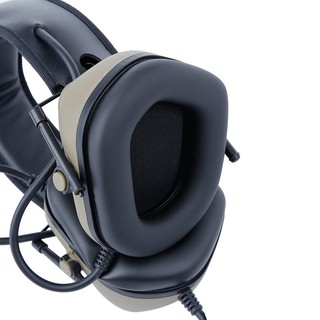【Flash.】HD-08 Head-mounted Non-noise Reduction Fifth Generation Chip Tactical Headset