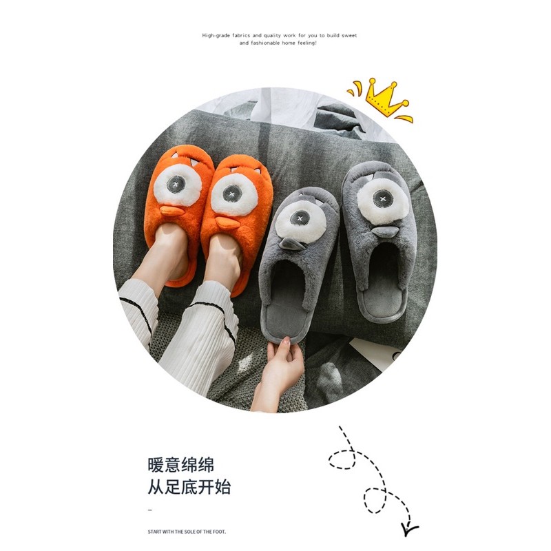 Dép lông mang trong nhà cặp cho nam và nữ có bán lẻ