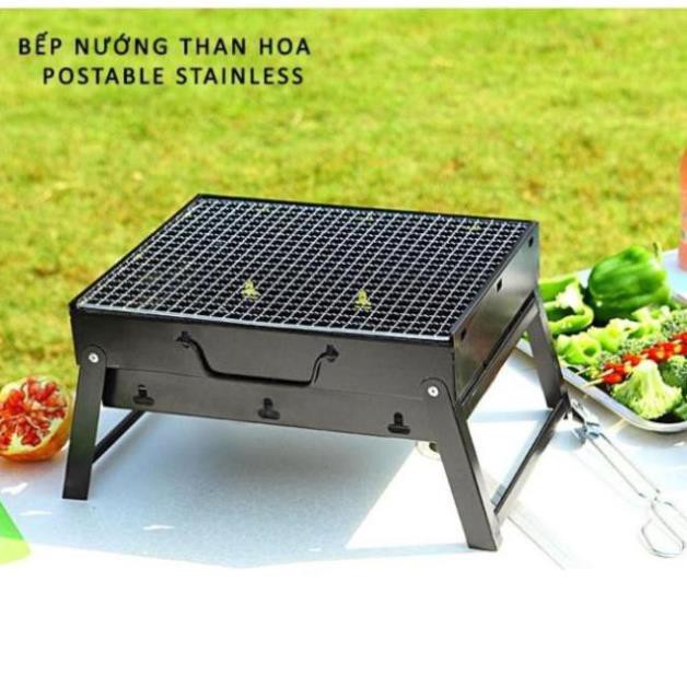 Bếp nướng than hoa không khói BBQ ngoài trời cao cấp,Tiện nghi cho mọi gia đình.