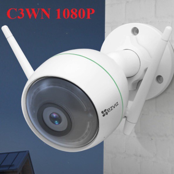 Camera IP WIFI 2M Ngoài Trời Trong Nhà EZVIZ C4W C3WN CV288 1080P FULLHD C3W G22P C6N  Còi Hú HIKVISIO