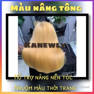 "[HOT SALE] NEW///Thuốc nhuộm tóc collagen 0/00 - Nhuộm nâng tông an toàn- Hỗ trợ nhuộm  chuẩn màu thời trang, công nghệ