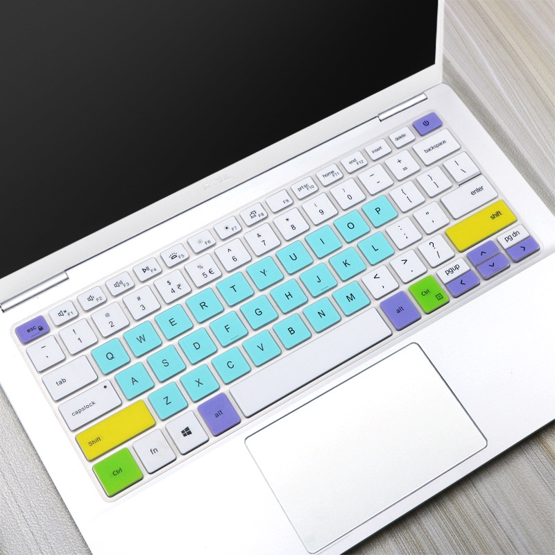 Miếng Dán Bàn Phím Silicon 14 Inch Cho Laptop Dell New Inspiron 14 5000 5400 5490 5390 7391 5493