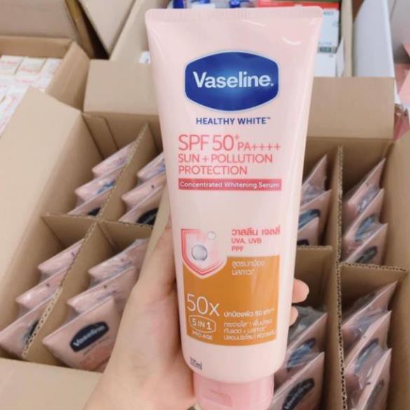 Sữa Dưỡng Thể Vaseline Perfect Serum 50X 🌈FREESHIP🌈 Mỹ phẩm chính hãng giá tốt