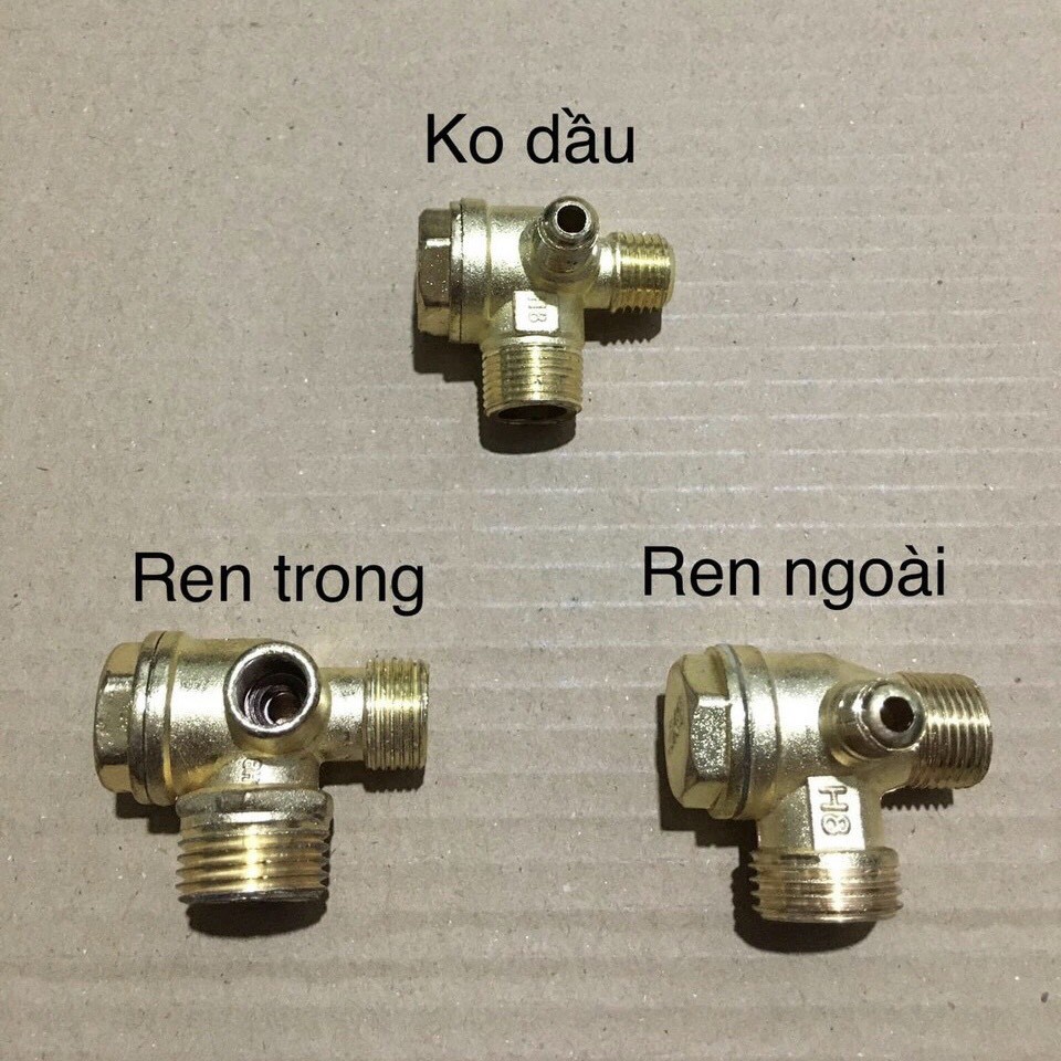 Van 1 chiều tốt  máy nén khí xài dây curoa  Đồng -SHINSTORE