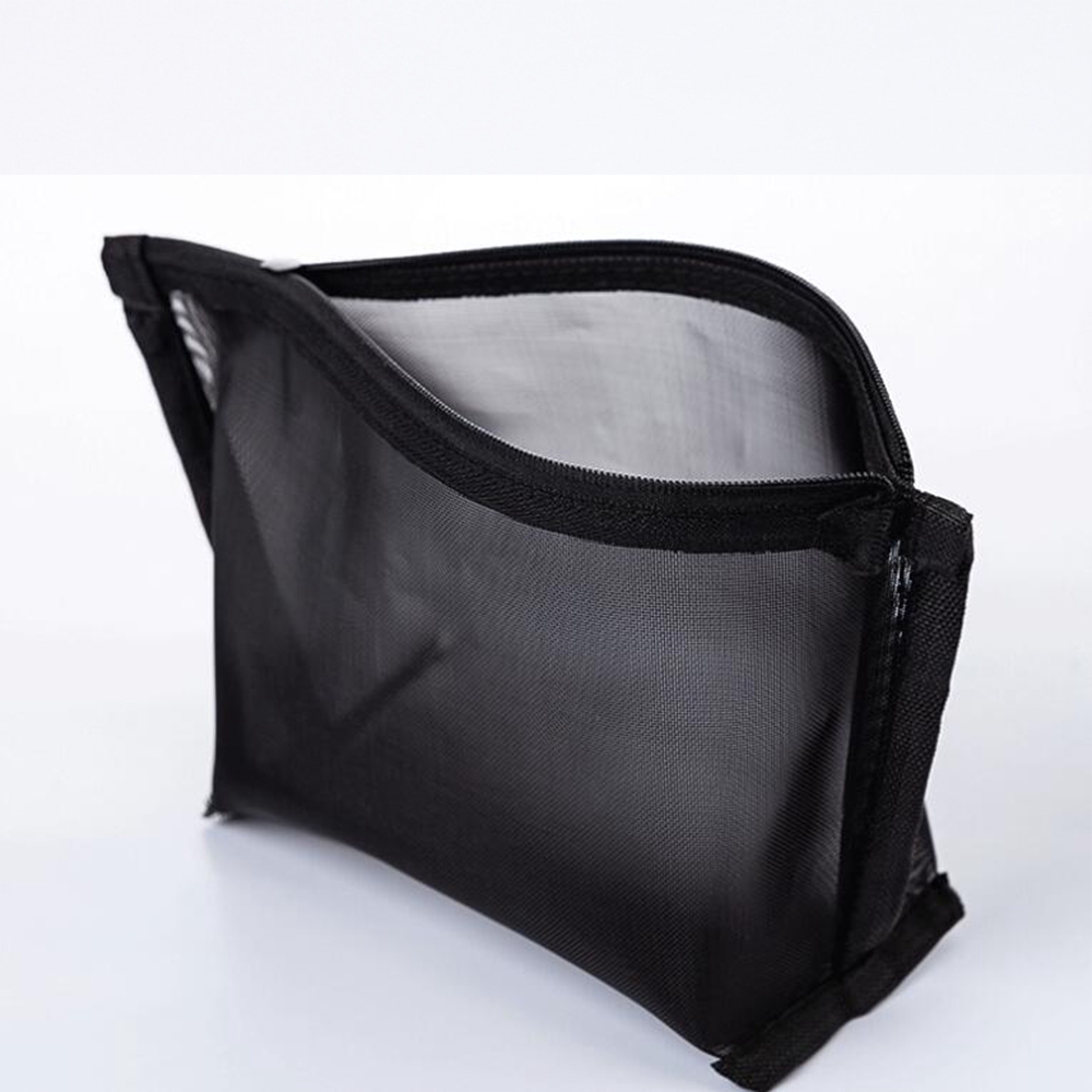 SOFTNESS Zipper Transparent Handbags Storage Toiletry Bag Makeup Pouch