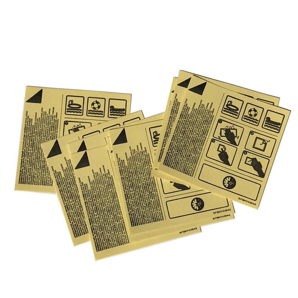 Bộ 10 Miếng Dán Bằng PVC Chống Phai Màu Đa Năng Tiện Dụng Cho Sửa Chữa Phao Bơi / Dù / Bong Bóng