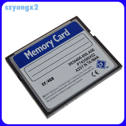 Thẻ Nhớ Kĩ Thuật Số Szyongx2) 4gb Cf Cho Cameras Gps Mp3 Và Pdas