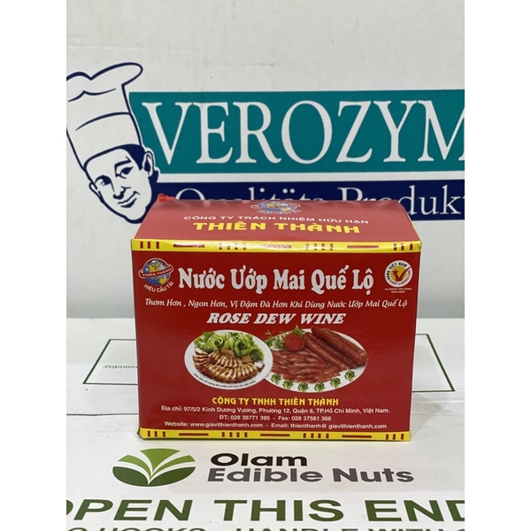 Nước ướp Mai Quế Lộ THIÊN THÀNH (Hộp 20 gói x 20g)