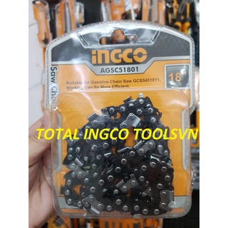 Dây cưa xích 18" ingco agsc51801