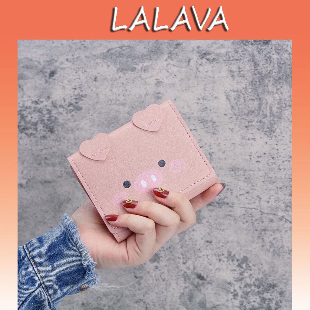 Ví nữ giá rẻ đẹp cầm tay cao cấp nhỏ gọn LALAVA STORE VD14