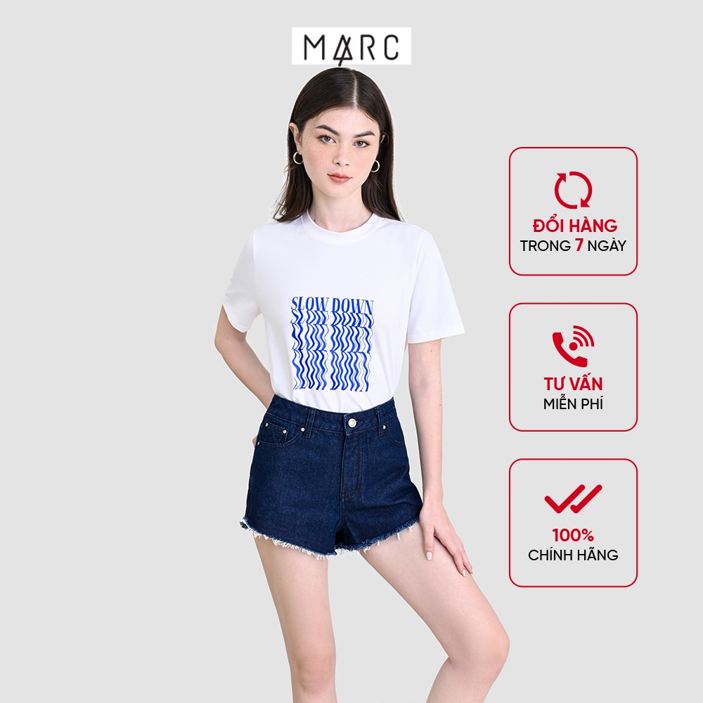 Áo thun nữ MARC FASHION graphic slow down CBHN081921