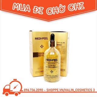 Tinh Chất Vàng 💖FREESHIP💖Tinh Chất Vàng Serum MEDI-PEEL Luxury 24K Gold Ampoule HALIN821 Cao Cấp
