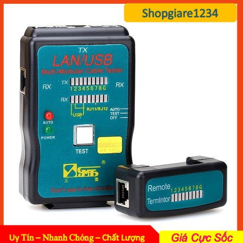Bộ test cáp mạng đa năng CT-168