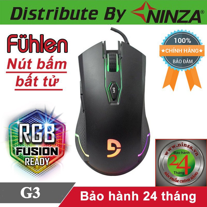 Chuột gaming Fuhlen G3 hàng Ninza phân phối - Fuhlen G90