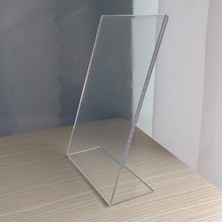 Kệ menu chữ L để bàn kích thước A5(21x15)
