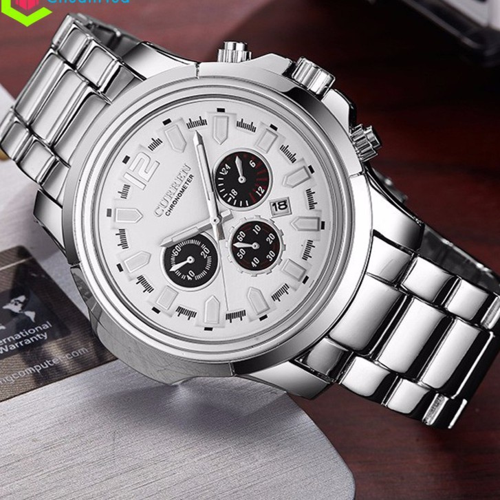 ĐỒNG HỒ NAM CURREN DÂY THÉP 8059
