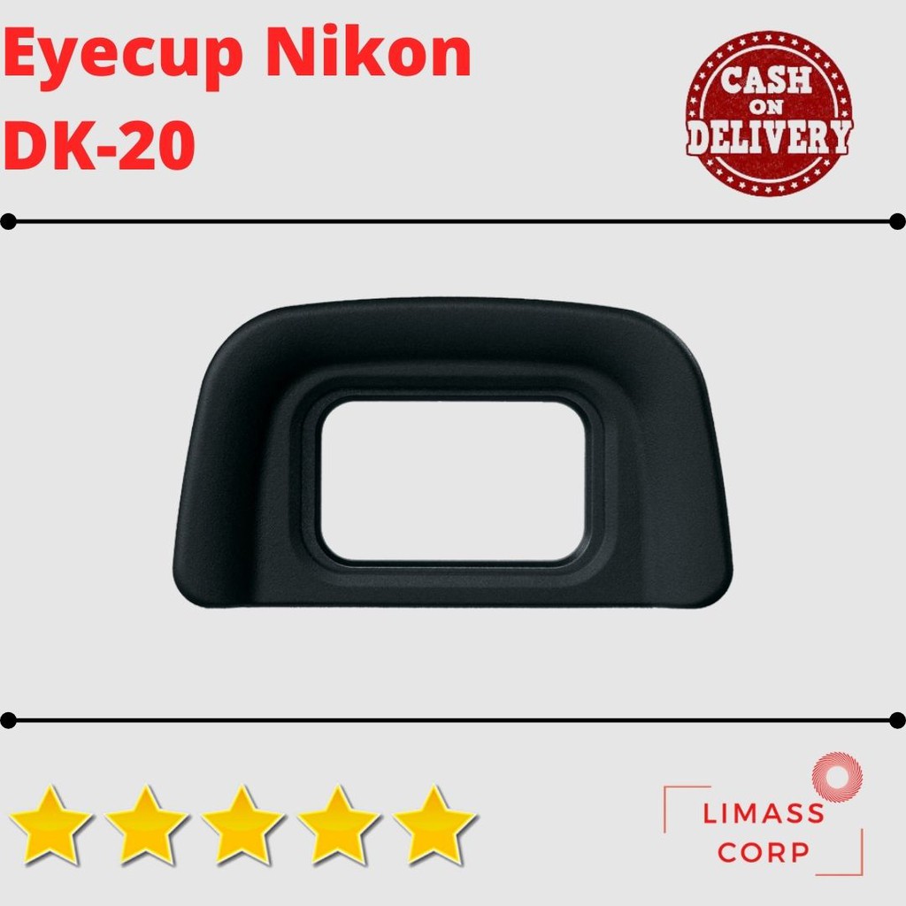 Mắt Ngắm Cao Su Dk-20 Dk20 Nikon D3000 D31000 D3300 D3400 D3500 D5000 D5100 D5200 D5300