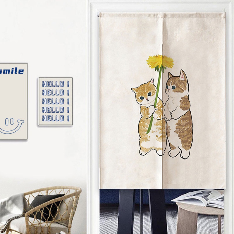 Hoạt Hình Rèm Cửa Trang Trí Nhà Họa Tiết Đáng Yêu