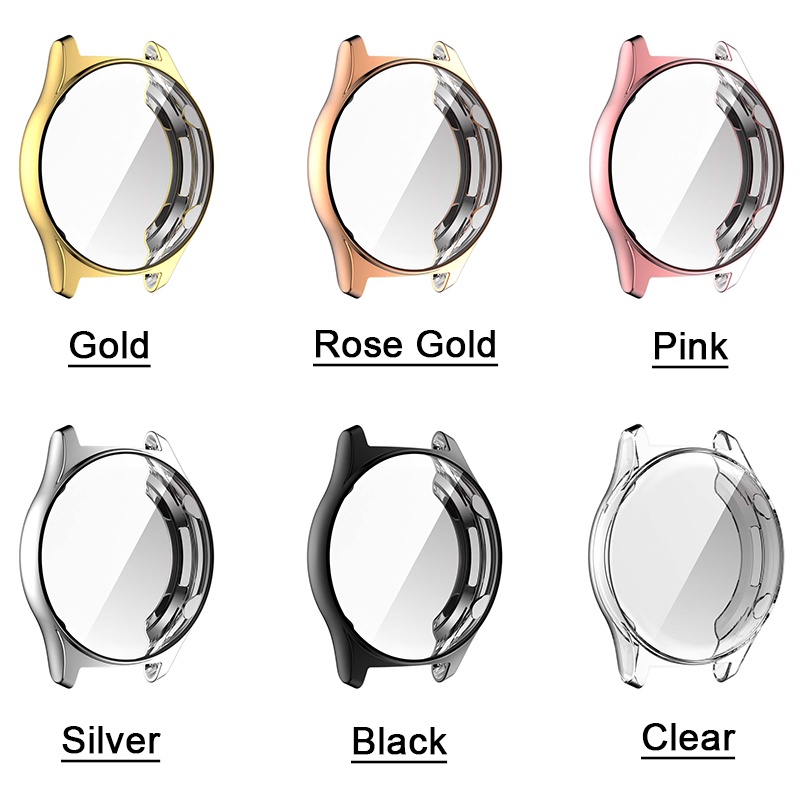 Ốp Bảo Vệ Đồng Hồ Thông Minh Huawei Honor Watch GS3 1.43" Bằng Silicon TPU Mềm Nhiều Màu Có Khung Bảo Vệ Màn Hình