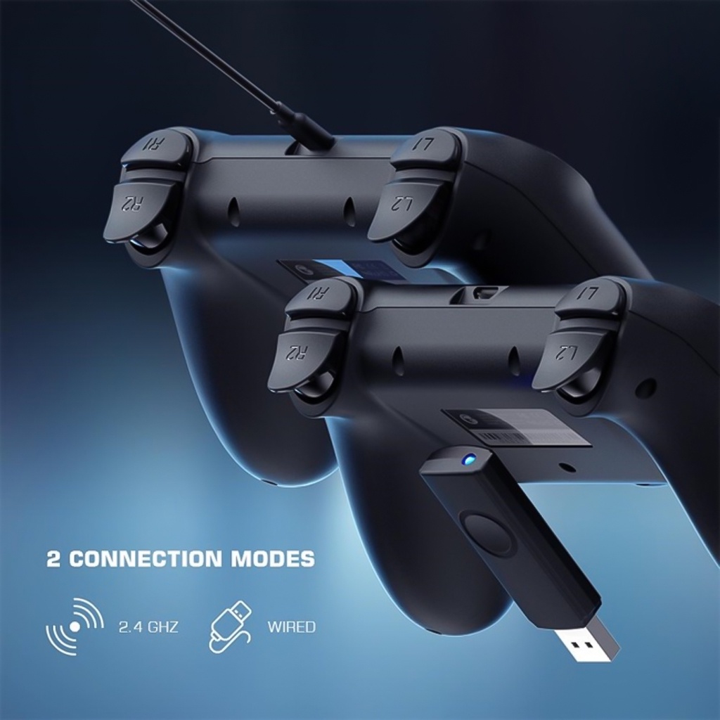 Bộ Tay Cầm Chơi Game Không Dây Ning Gamesir T3 2.4ghz Pin Lithium 400 Mah Kèm Phụ Kiện -DC4791