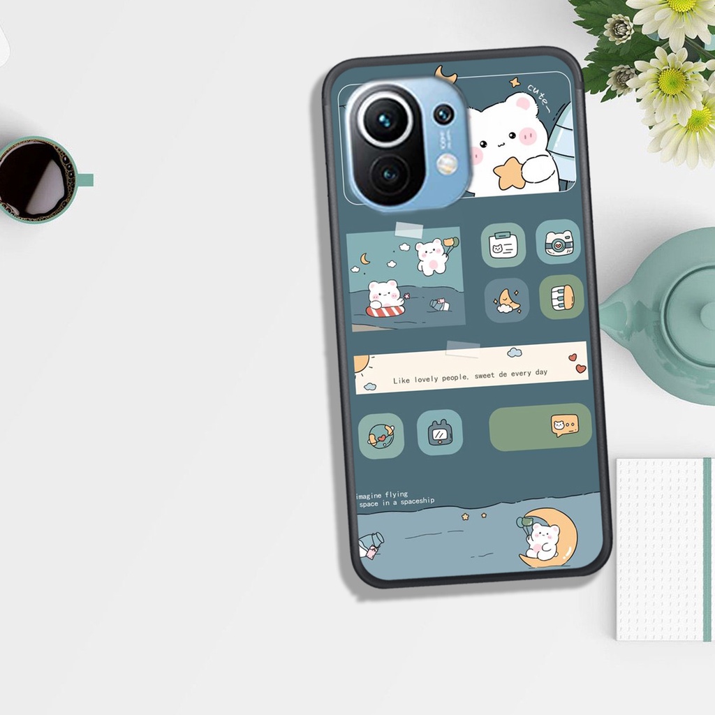 [ HOT BỎNG TAY] ỐP LƯNG XIAOMI MI 11/MI 11T/MI 11 LITE  , IN HINH CHIBI PHI HÀNH GIA ĐÁNG YÊU, SIÊU CUTE.