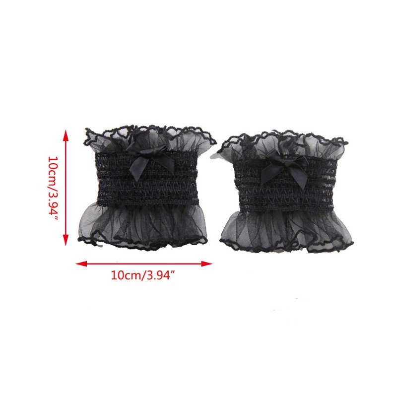 Vòng Đeo Cổ Tay Bằng Ren Thắt Nơ Màu Sắc Ngọt Ngào Phong Cách Lolita Nhật Bản Cho Nữ | BigBuy360 - bigbuy360.vn