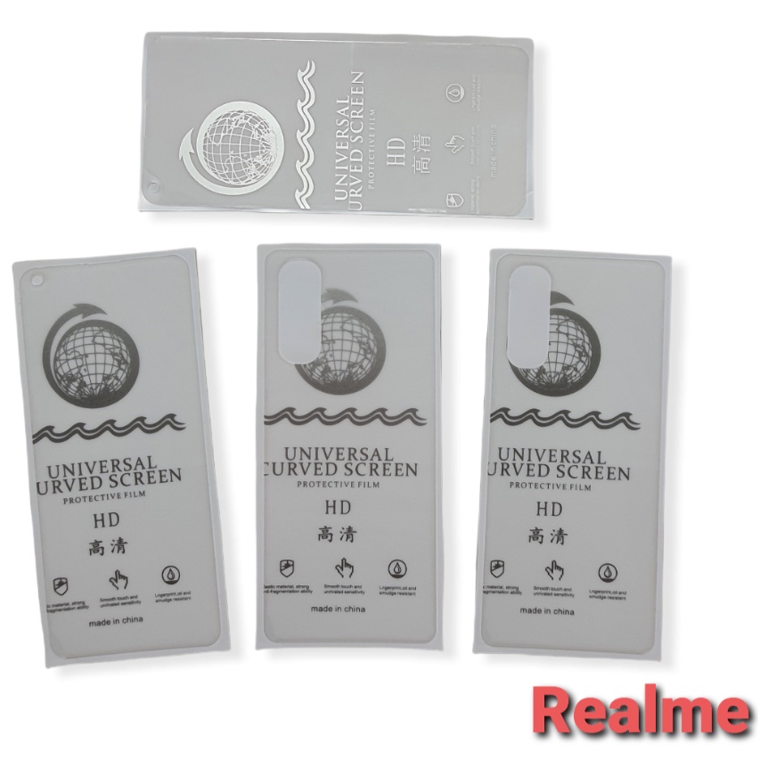 Bộ 4 miếng dán PPF Realme C21Y 4G,Realme C25s,C25,Realme 8 Pro,Realme 7 Pro,Realme 8 4G,Realme 8 5G,Realme C17,C20