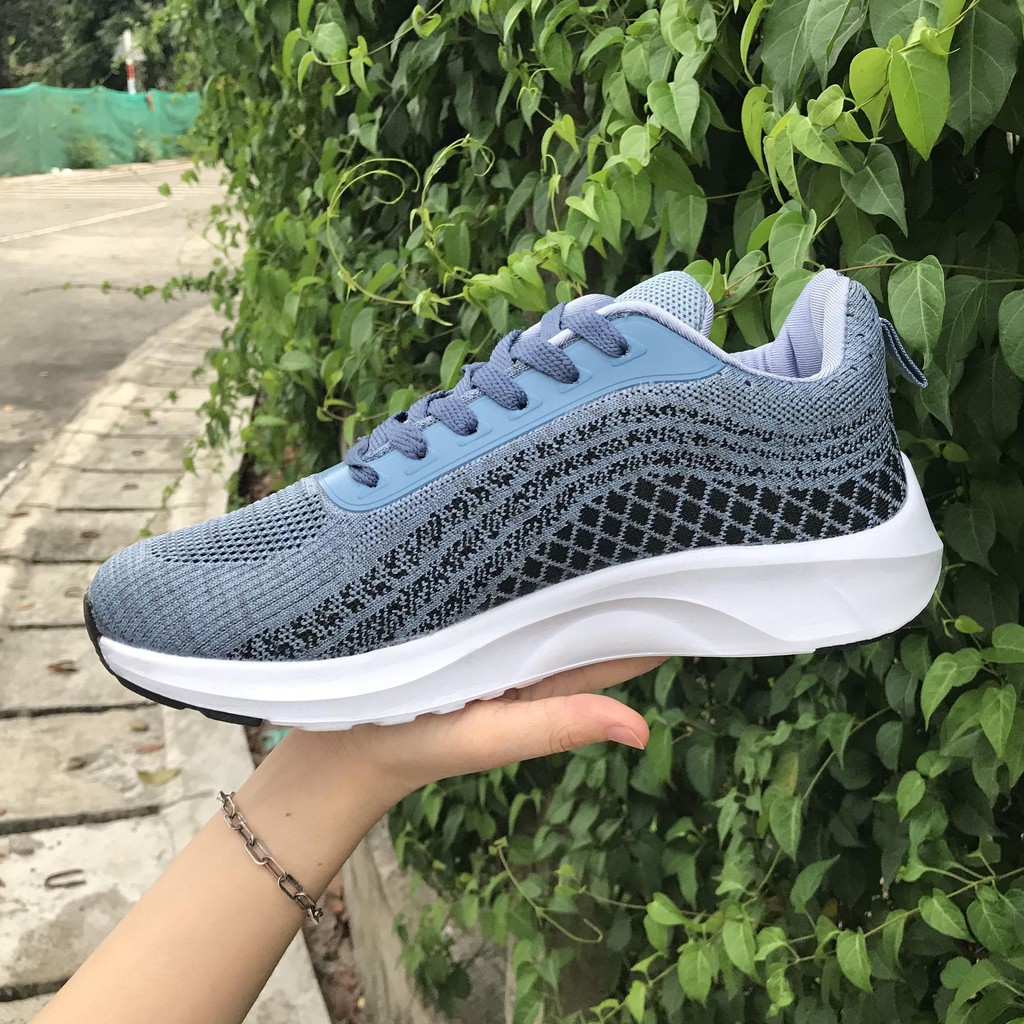 Giày thể thao xanh chấm đen thời trang nam cá tính HĐ116