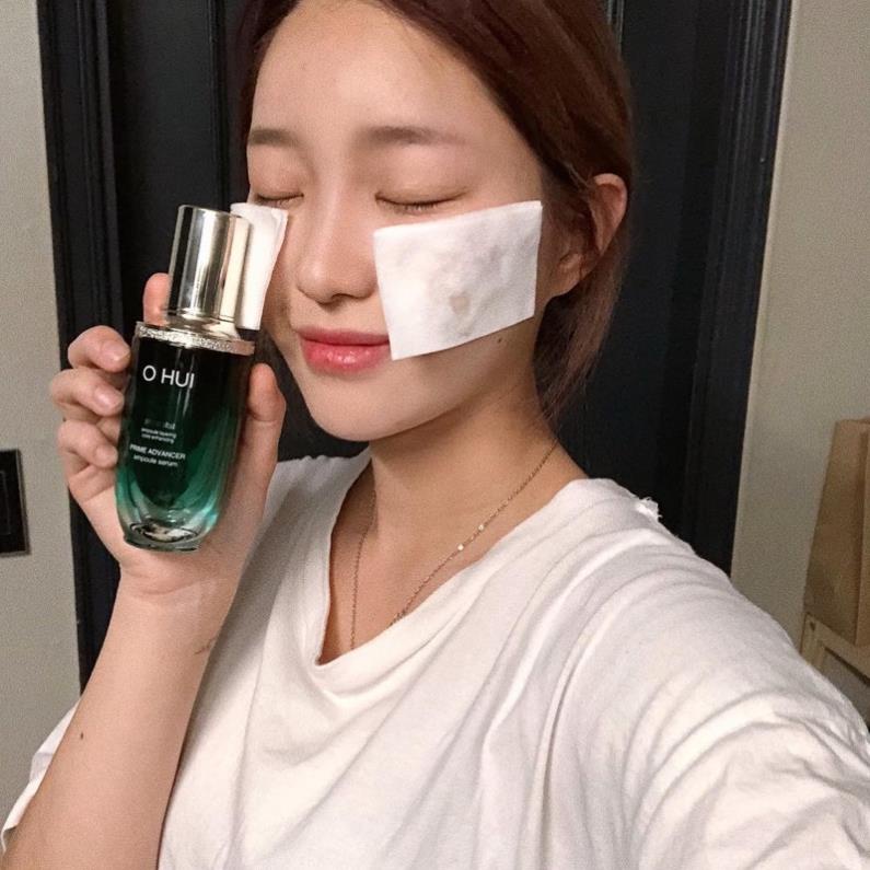 Combo Kem và Serum chống lão hoá giảm nhăn OHUI Prime Mini - Chuẩn Auth