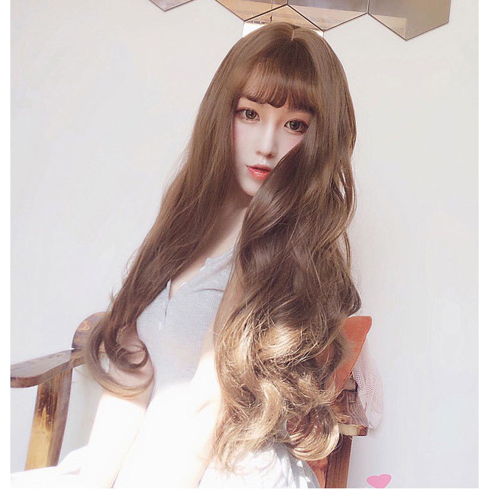 Tóc giả nữ hàn quốc + Tặng kèm lưới TG68