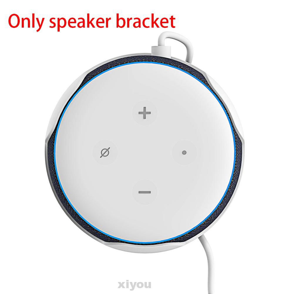 Speaker Holder Wall Mount Magnetic Cable Management Easy Install Functional Home Practical Stand For Amazon Echo Dot 3