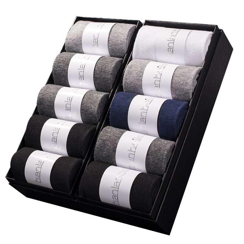 hộp 10 đôi tất {vớ} chân nam cao cấp( có chụp hình thật)