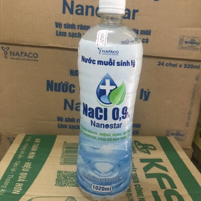 Nước muối sinh lý NACL 0,9%