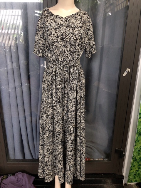 Đầm voan ma đi vintage | BigBuy360 - bigbuy360.vn
