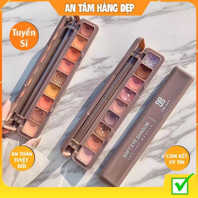 Bảng Phấn Mắt Nhũ Bắt Sáng Cực Đẹp Gồm 9 Ô FULEZI Soft Eye Shadow KING DC Hàng Nội Địa Trung | BigBuy360 - bigbuy360.vn