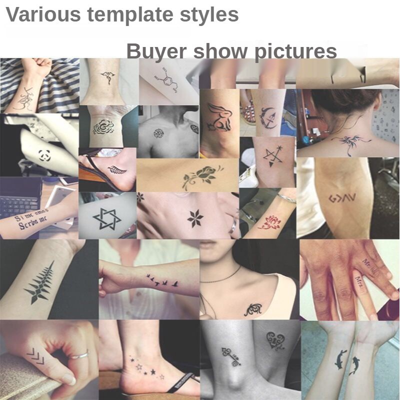 Hình Xăm Dán Cánh Tay/Hình Xăm Tạm Thời Chống Thấm Nước Lâu Trôi Cho Nam Và Nữ